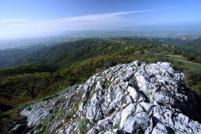 Fremont Peak and the Gabilan Range. Photo courtesy of Jim Ostick.