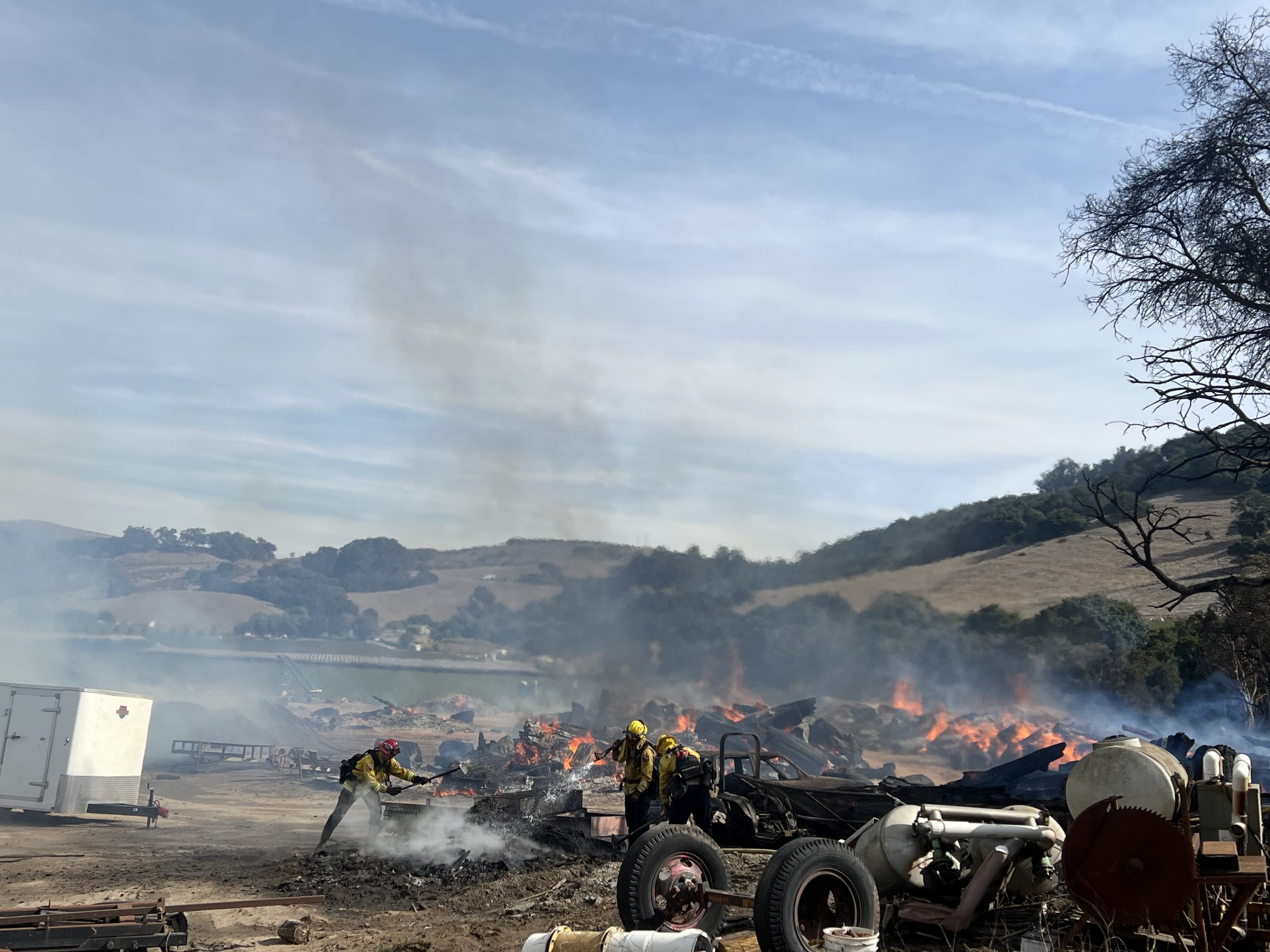 Cal Fire is responding to Aromas Fire BenitoLink